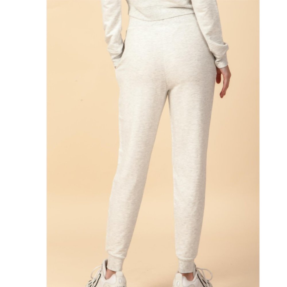 New High Waisted Moth Lounge Joggers - Picture 6 of 9